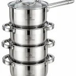 Edenberg EB-3717 8-piece stainless steel cookware set